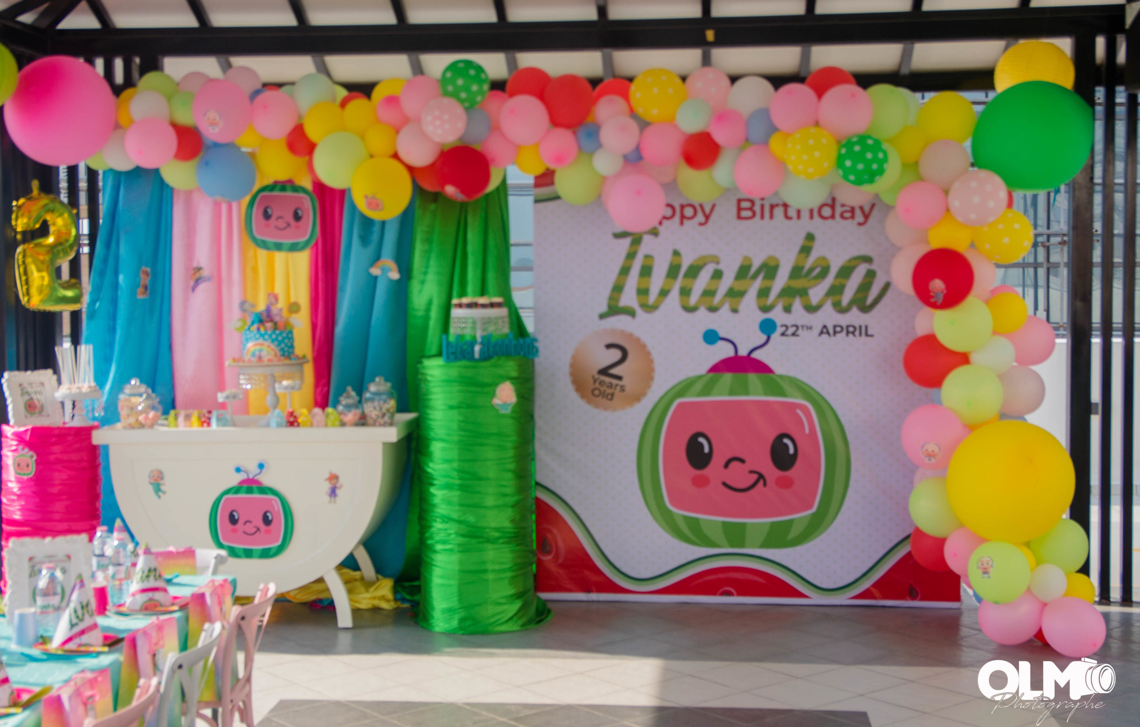 Coco melon birthday party for Ivanka by Agence Dorée - Réceptions et  organisation d'événements à Kinshasa